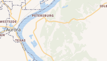 Petersburg, Kentucky map