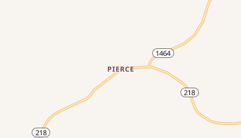 Pierce, Kentucky map