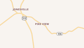 Pike View, Kentucky map