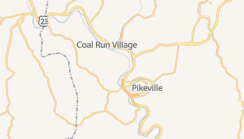 Pikeville, Kentucky map