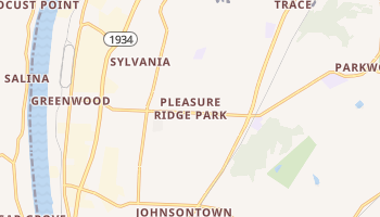 Pleasure Ridge Park, Kentucky map