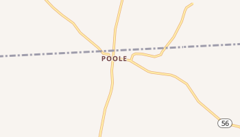 Poole, Kentucky map