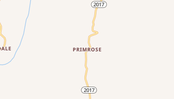 Primrose, Kentucky map