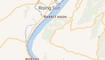 Rabbit Hash, Kentucky map