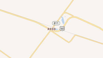 Reed, Kentucky map