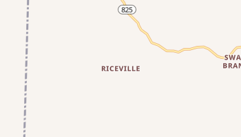 Riceville, Kentucky map