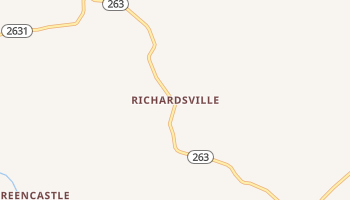 Richardsville, Kentucky map