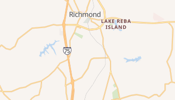 Richmond, Kentucky map
