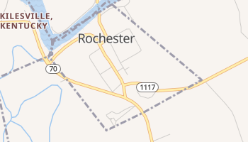 Rochester, Kentucky map