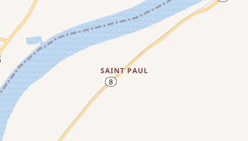 Saint Paul, Kentucky map