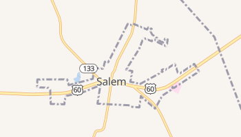 Salem, Kentucky map