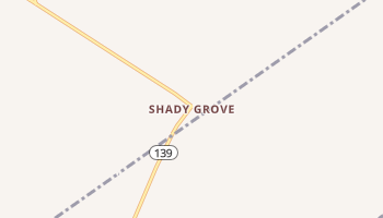 Shady Grove, Kentucky map
