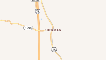 Sherman, Kentucky map