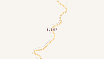 Slemp, Kentucky map