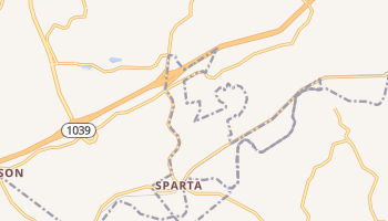 Sparta, Kentucky map