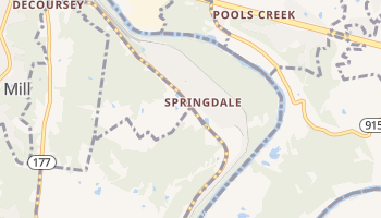 Springlake, Kentucky map
