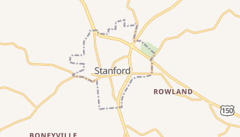 Stanford, Kentucky map