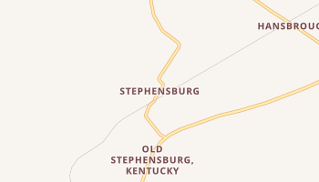 Stephensburg, Kentucky map