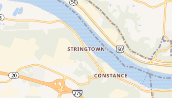 Stringtown, Kentucky map