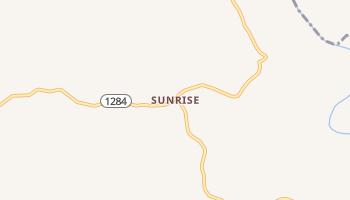 Sunrise, Kentucky map