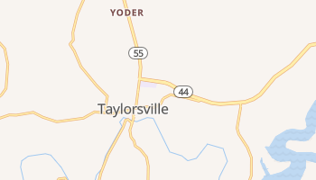 Taylorsville, Kentucky map
