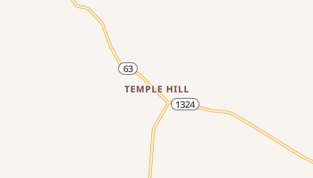 Temple Hill, Kentucky map