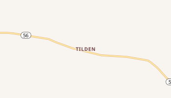 Tilden, Kentucky map