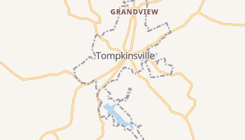 Tompkinsville, Kentucky map