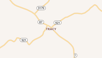 Tracy, Kentucky map