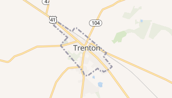 Trenton, Kentucky map