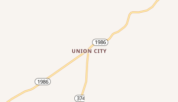 Union City, Kentucky map