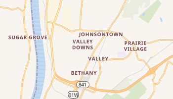Valley Station, Kentucky map