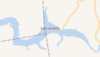 Van Buren, Kentucky map