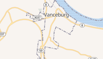 Vanceburg, Kentucky map