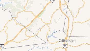 Verona, Kentucky map