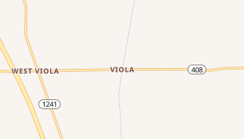 Viola, Kentucky map
