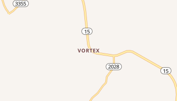 Vortex, Kentucky map