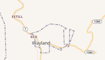 Wayland, Kentucky map