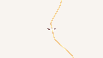 Weir, Kentucky map