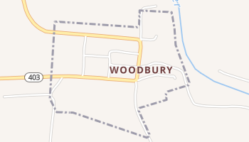 Woodbury, Kentucky map