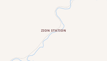 Zion Station, Kentucky map