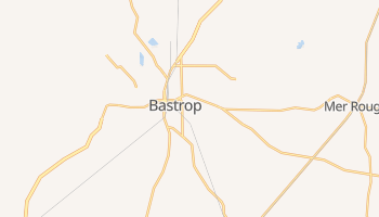 Bastrop, Louisiana map