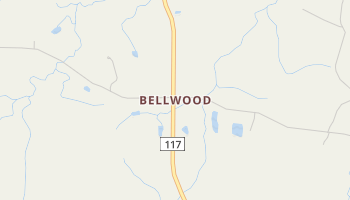 Bellwood, Louisiana map