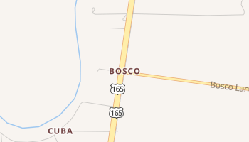 Bosco, Louisiana map