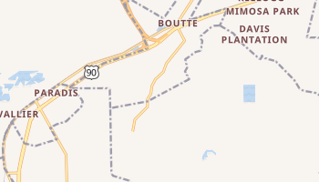 Boutte, Louisiana map