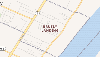 Brusly Landing, Louisiana map