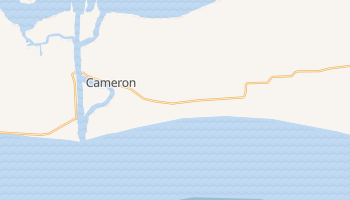 Cameron, Louisiana map