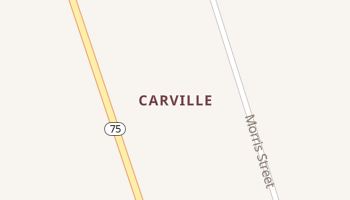 Carville, Louisiana map