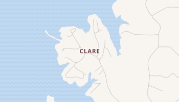 Clare, Louisiana map