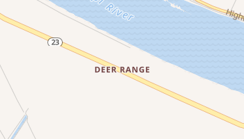 Deer Range, Louisiana map